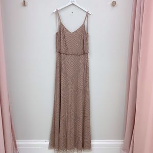 Christina Wu Style #40109 Rose Gold Sz 12